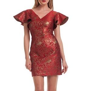 Trina Turk Shaken Not Stirred Dress s6 🔥 cocktail